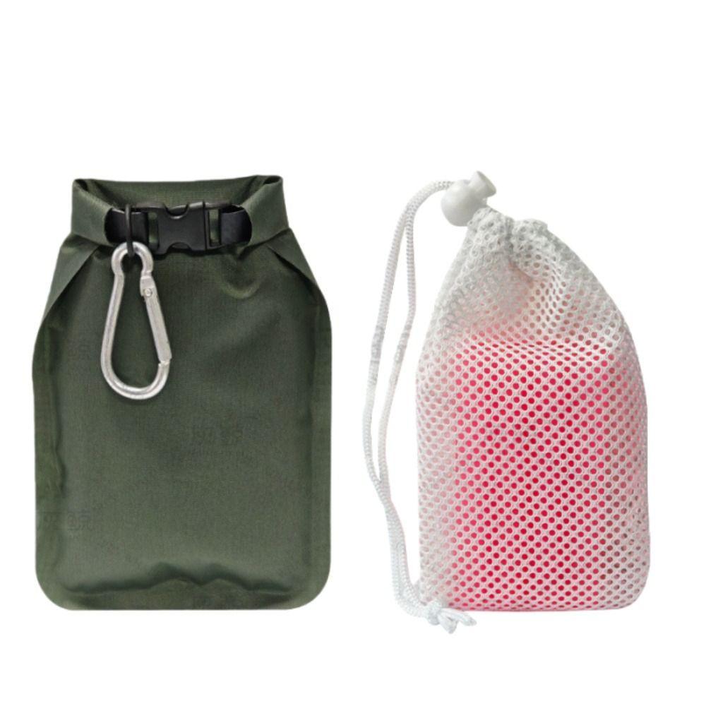 Foldable Sealed Soap Holder Leak-Proof Travel Soap Bar Bag Multi-Functional Soap Bar Case  Camping