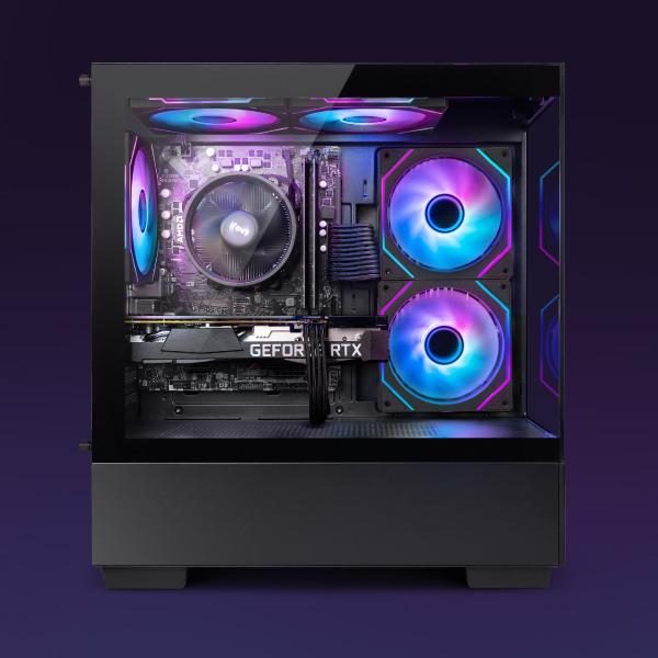 Vibox V-206 Gaming PC • Ryzen 5 5500 4,2 GHz • RTX 5060 8GB • 16GB RAM • 1TB SSD • Windows 11 • WiFi 6 + Bluetooth 5.4