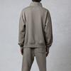 Fear of God Essentials Свитшот с полумолнией из флиса FW20 Унисекс Топы Тауп FOG-FW20-209