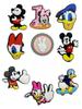 Джибитсы Микки Маус Mickey Mouse Дисней Jibbitz 9 шт аксессуары крокс украшение