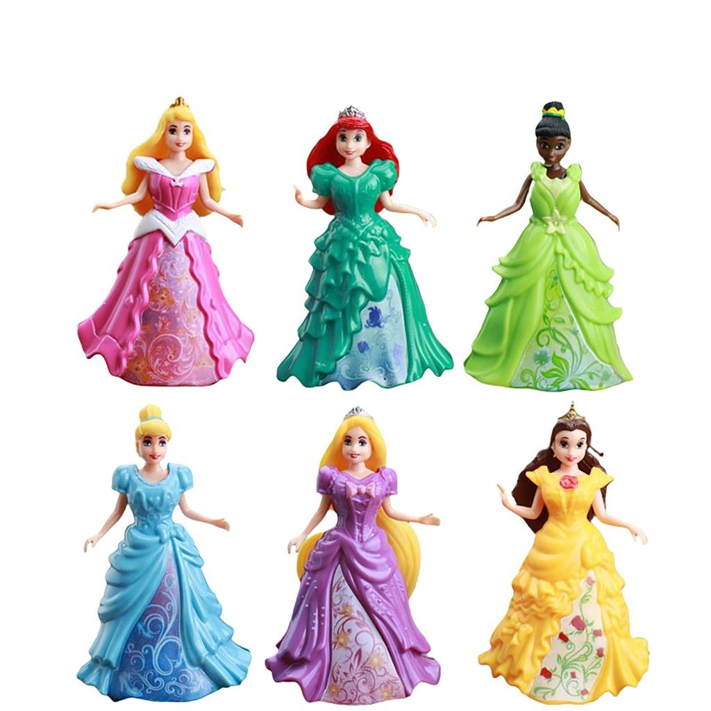 Dress Up Princess Toy With Changeable Clothes Doll Princess Gachapon Doll Children Little Girl Birthday Gift
