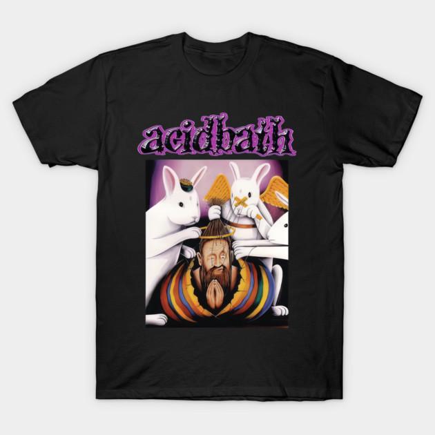 Asian Size Cotton Unisex Tshirt Print T-shirt Acid Bath Sludge Metal - sutofu #29 T-shirt No-Cut Print Regular Fit