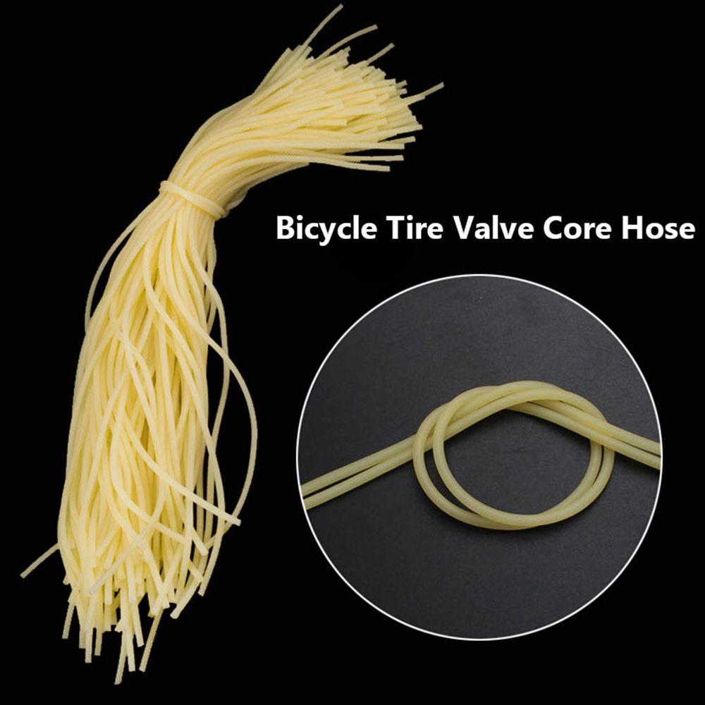 5/10pcs High Quality Beige MTB Valve Core Hose Rubber Latex Band British Elastic Tube Accessories