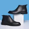 Мужские кожаные туфли Chelsea Boots Solid Color Business Dress Botas Para Hombres Microfiber Tenis Masculine Microfiber 2024 НОВИНКА