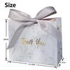 Creative Mini Grey Marble Gift Bag Box for Party Baby Shower Paper Chocolate Boxes Package Wedding Favours Candy Boxes