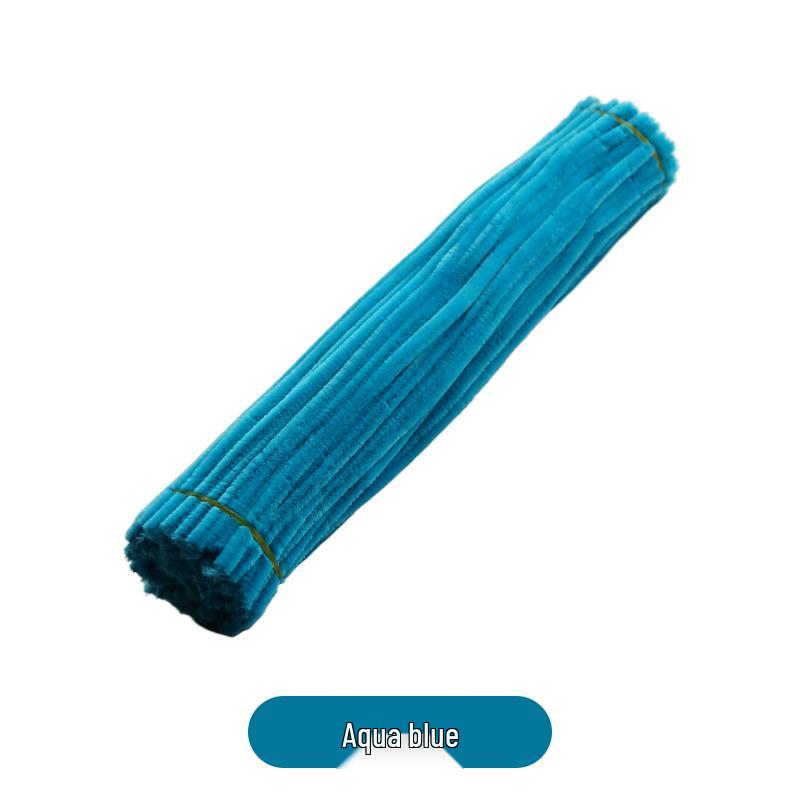 Набор разноцветных синельных проволок для творчества: Зашифрованные, изменяемые ершики для детских образовательных проектов