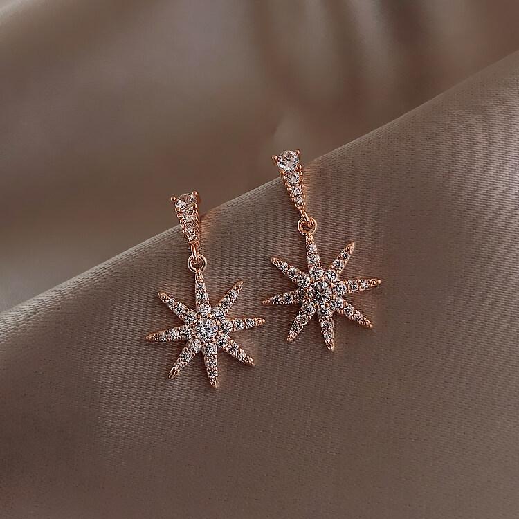 Серьги-тюльпаны из серебра 925 пробы Женские модные серьги в стиле легкой роскоши Нишевые серьги Бесплатные высококачественные крючки для серег