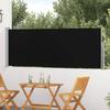 Retractable Side Awning 100*300 cm Black