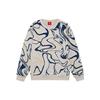 Li-Ning Trendy Music Festival Series Fun Print Loose-Fit Sports Pullover Sweatshirt Men Tops Off-White AWDS247-1