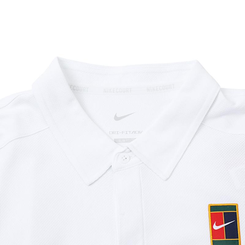 Nike ACG Dri-Fit Adv Теннисная Повседневная Футболка-поло с коротким рукавом Мужские топы Белая FZ6942100