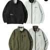 High Neck Hood Reversible Jacket