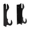 2 Pcs Samurai Knife Holder Wall Mounted Samurai Sword Holder Sword Wall Display Rack Black