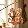 Набор материалов для рукоделия «Мышка» Милый ornament-мышка Набор для DIY-творчества Ручная работа Животное Художественный проект для начинающих Женщин Хобби