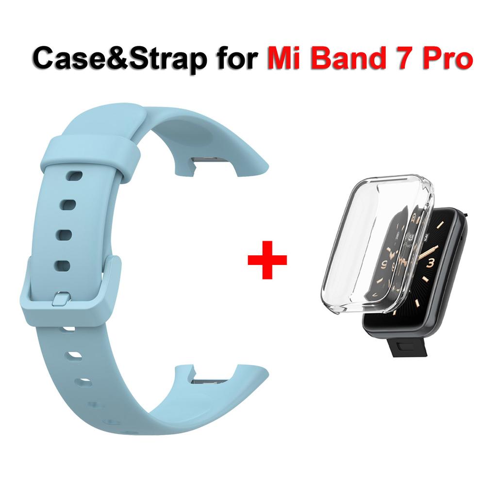 Сменный ремешок для Mi Band 7 Pro, силиконовый ремешок для Xiaomi Mi Band 7 Pro, браслет, ремешок для часов для MiBand 7Pro, аксессуары