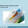 Li Ning Kids Ultra Light 21 Ткань Легкая Высокопрочная Прочные Быстросъемные Низкие Кроссовки Повседневные Детские Кроссовки YKAU008-1