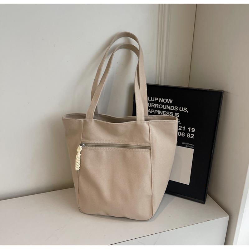 Canvas Bag Women's New Bag Shoulder Bag Handbag Large Capacity Tote Bag Cloth Bag Cloth Bag Canvas Bag