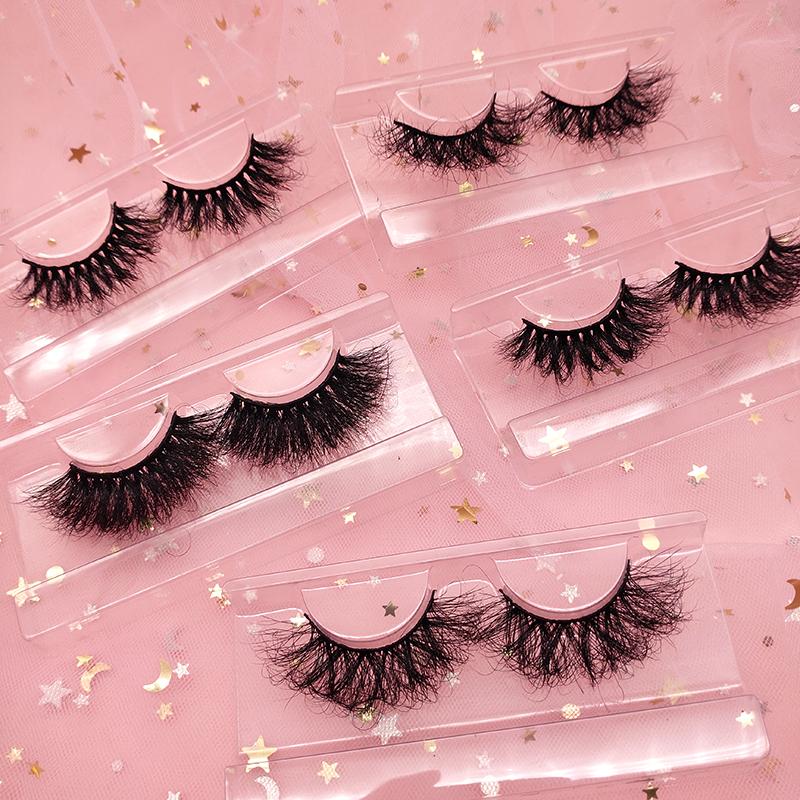20 Pairs False Eyelashes 3d Faux Mink Lashes Natural Eyelashes 3d Faux Mink With Silk Eyelashes Private Label