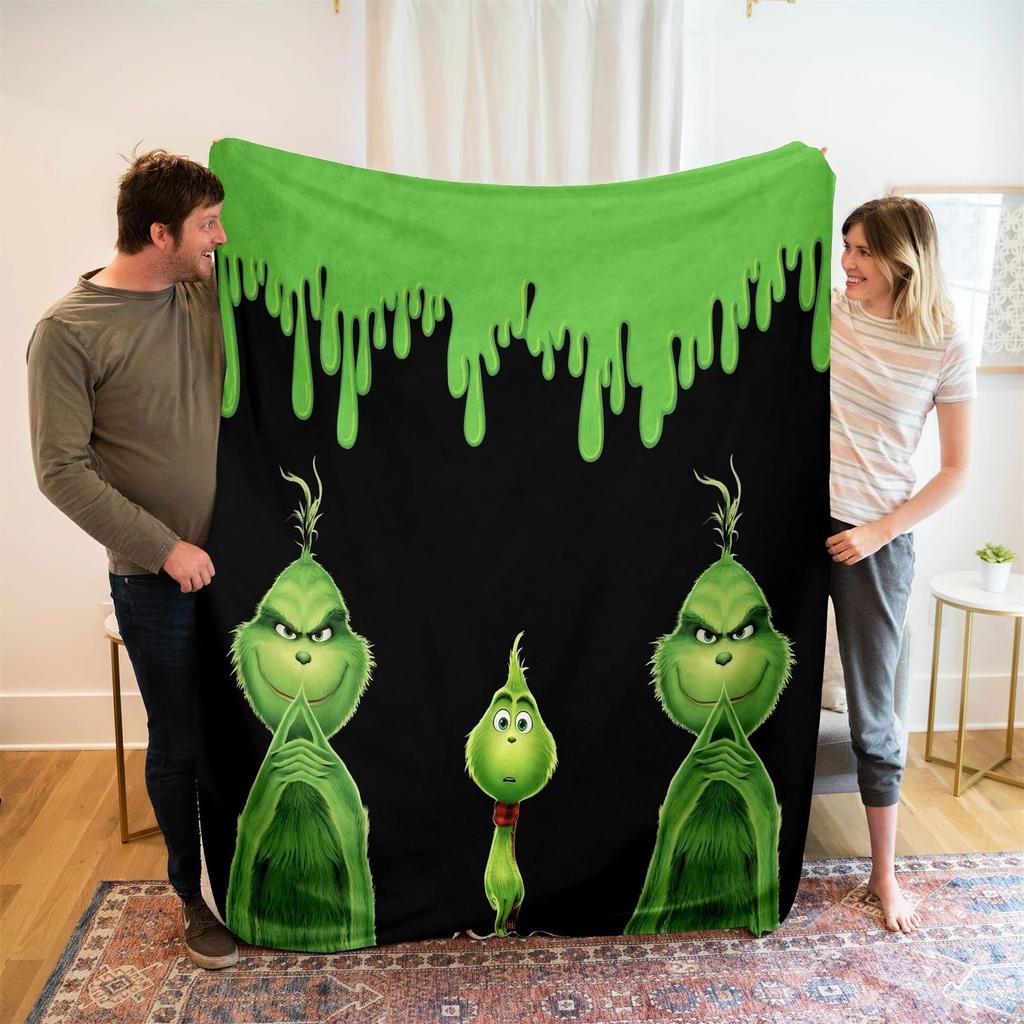 150x200cm Flannel Blanket Christmas Blanket Personalized Blanket Digital Print Blanket