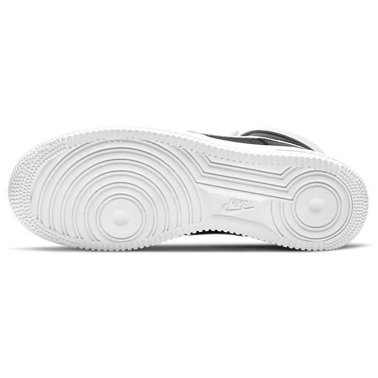 Nike Air Force 1 07 Высокие черные белые мужские кроссовки CT2303-002