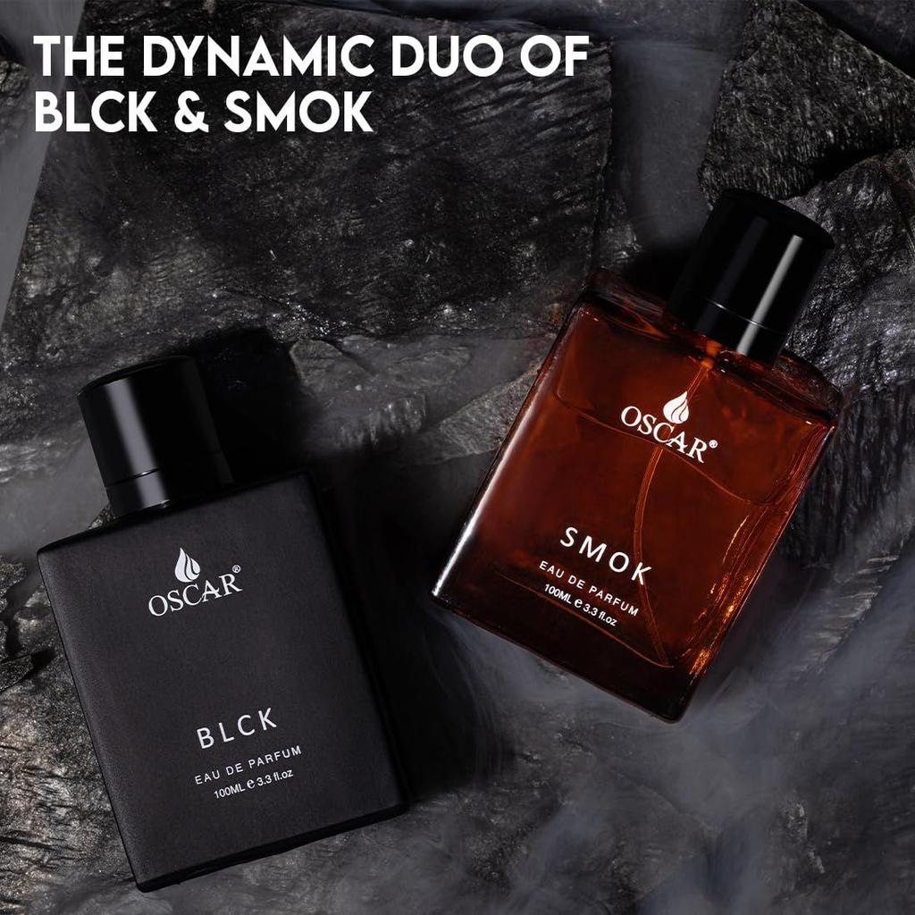 Oscar BLCK & SMOK Роскошный мужской парфюмерный набор 2x100 мл