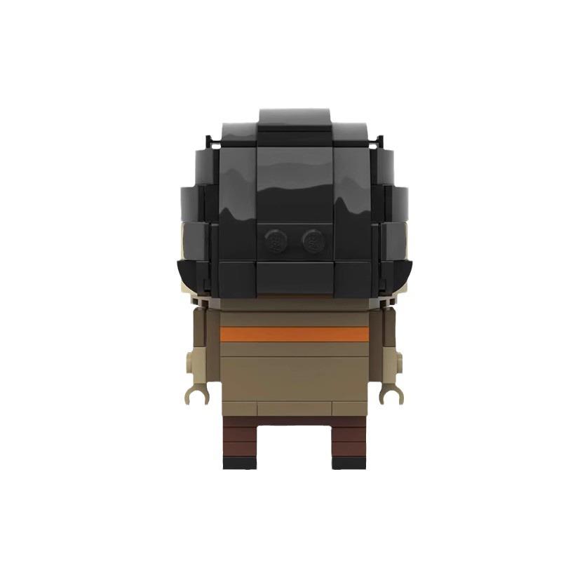 Строительный блок, совместимый с Creative Rocky Square Head Boy, Набор для сборки, Пазл, Модель строительного блока, Орнамент
