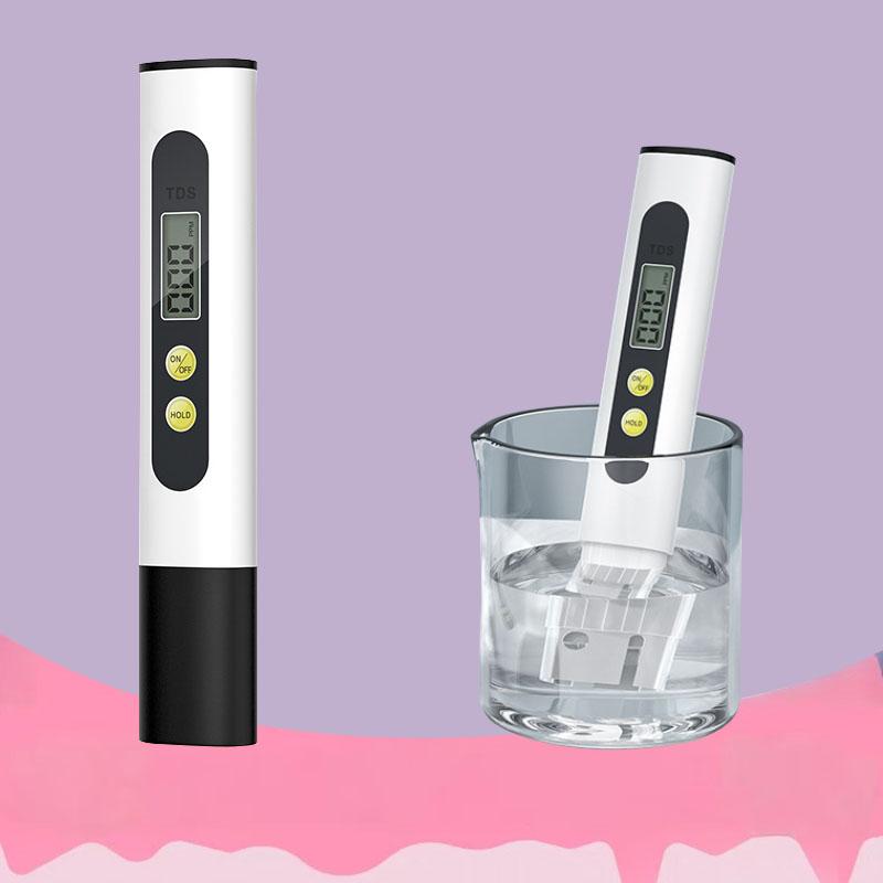 TDS Meter Digital Water Tester for Drinking Water Quality Analyzer Monitor Filter Rapid Test Aquarium 0-9990ppm Hydroponics Pool