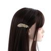 Rhinestone Large Girls Elegant Hair Side Clip Women Barrette Feather Hair Clips Crystal Hairpins
