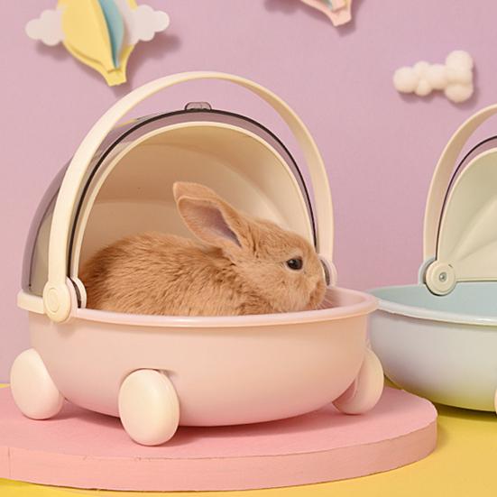 Маленькое гнездо для питомца Дорожная переноска Клетка Колыбель Дизайн Переноска для питомца Гнездо с ручкой Легкий вход и выход Легкая чистка Гнездо