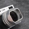 Для Fujifilm X100V X100VI Квадратная Бленда для Объектива Камеры Металлическая Ввинчивающаяся Бленда Крышка Объектива Заменяет Фотоаксессуары