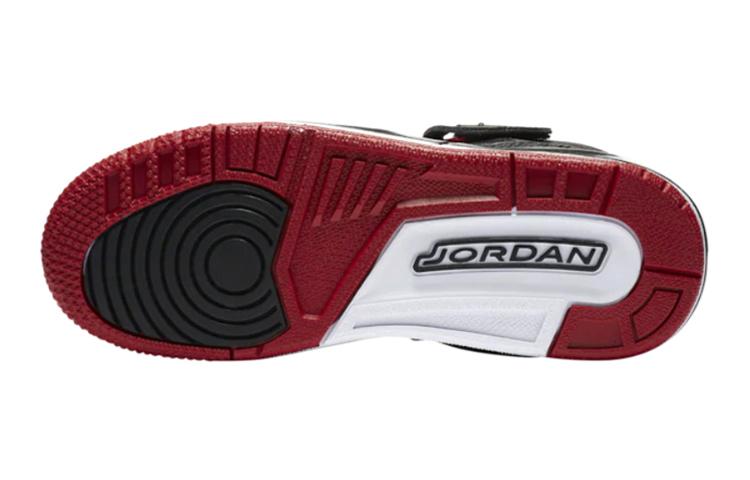 Jordan Кроссовки Flight 45 High White Red Black GS 524865-130