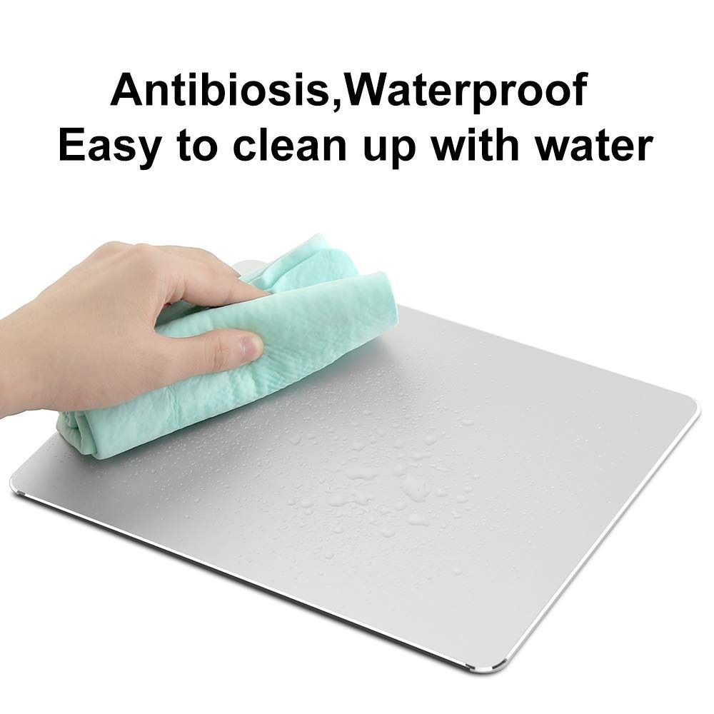 Двусторонний коврик для мыши Алюминиевый коврик для компьютерной клавиатуры Коврик для мыши Игровой коврик для мыши Офис