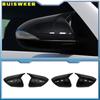 Pair For Mazda 3 Axela BL 2.0 2009 2010 2011 2012 2013 Car Outside Door Wing Mirror Cover Cap Rearview Mirror Shell Housing