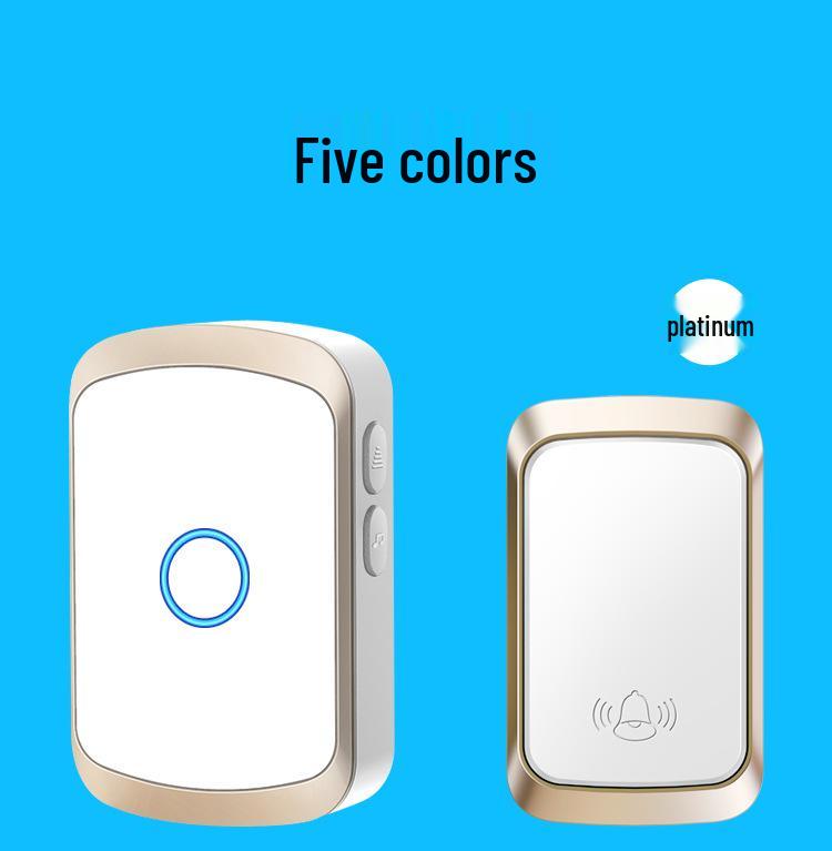 Wireless Waterproof Doorbell, Self-Powered, Ultra-Long Range with Remote for Elderly.