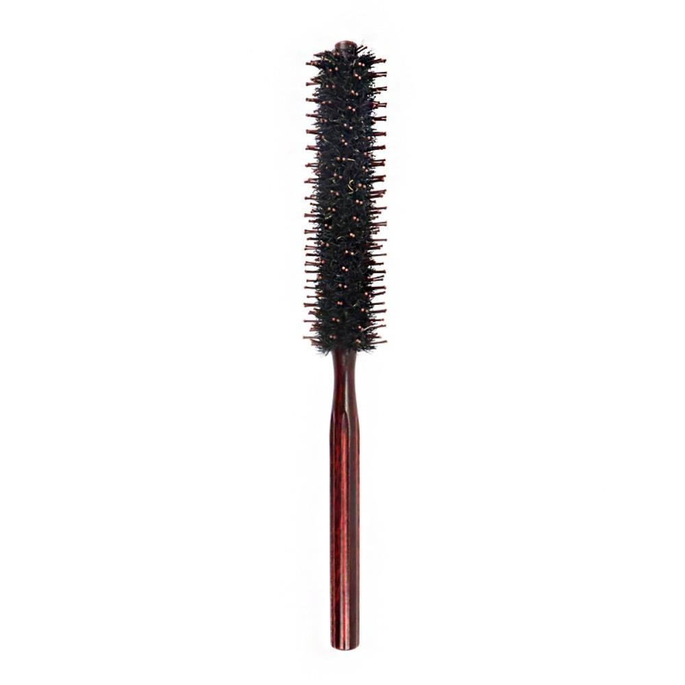 Hair Brush Small Round Brush Wooden Handle Hair Curly Comb New Blow Drying Brush Home