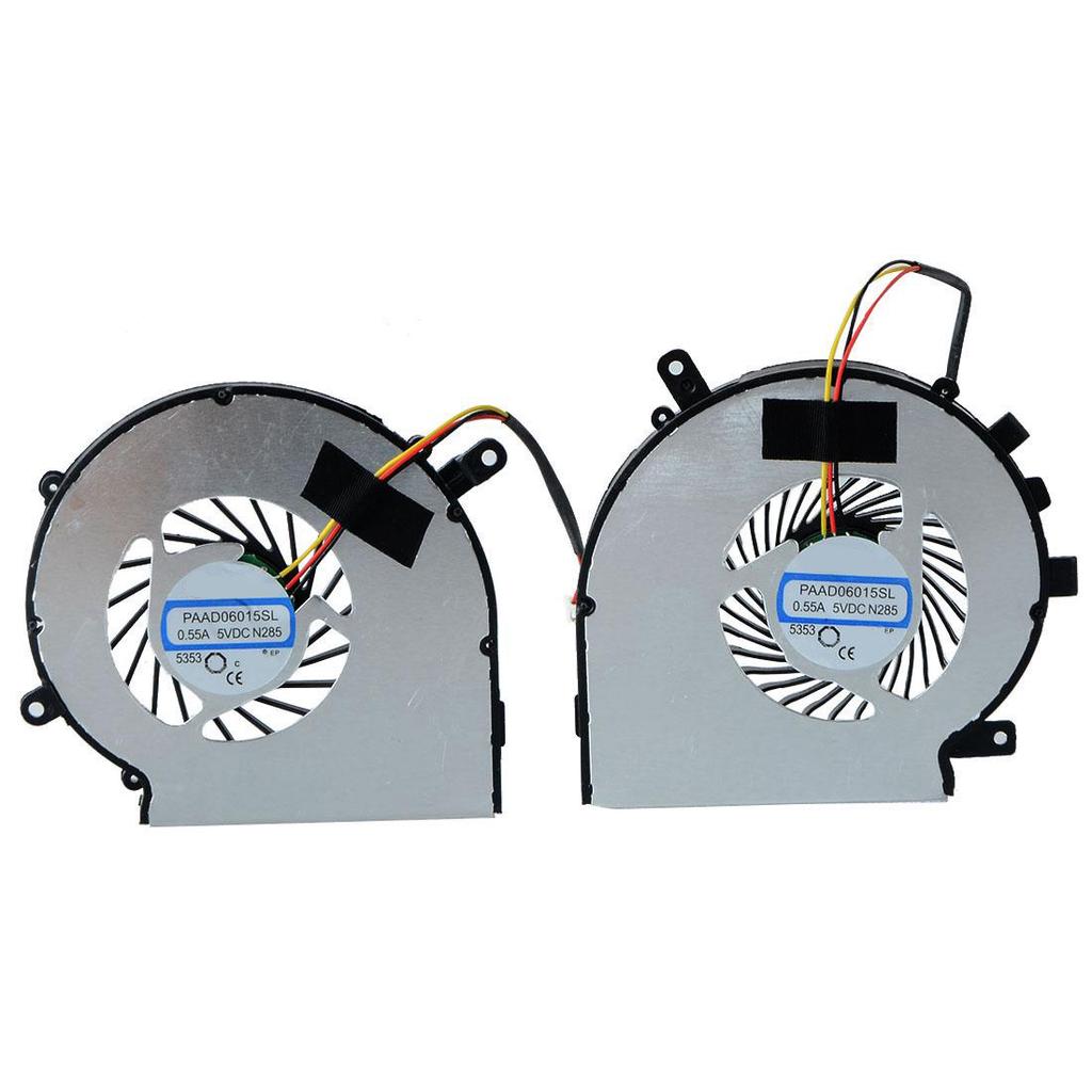 Вентилятор охлаждения для ноутбука GE62 GE72 PE60 PE70 GL62 L + R CPU Fan