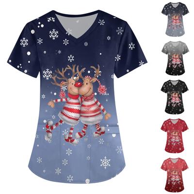 Женское платье Lady Care, топ с рождественским принтом