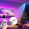 Music Sync RGB LED Strip Light SMD 5050 5V 30LEDs/m 20keys Remote USB Smart Game Rhythm TV Backlight Lamp,New Year Home Decoration