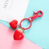 Strawberry Lover Keychain Pendant for Women