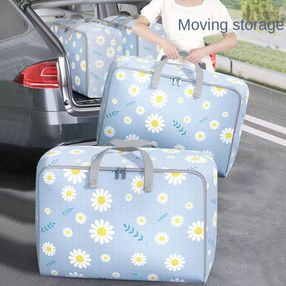 Daisy Clothes Storage Bag Portable Clothes Organizer New Wardrobe Sorting Storage Containers Home