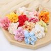 5Pcs Artificial Flowers 7.5cm Fake Flowers Heads for Home Room Dceor Garden Wedding Marriage Decoration Garland Gifts Accessory