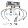 125ml Motorcycle Oil Cooler Engine Oil Cooling Radiator System Kit for CB CG Engine