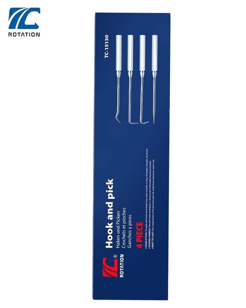 ВРАЩАЮЩИЙСЯ Набор крючков и пик из 4 предметов для автоматов, Алюминиевые рукоятки, -Устойчивые захваты, Захваты из CR-V стали