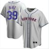 Полностью вышитый номер New York Mets. 39 Мужская бейсбольная майка Диас