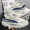 Thick-soled heightening men's shoes spring mesh casual dad shoes 2025 new trendy shoes student sports shoes youth