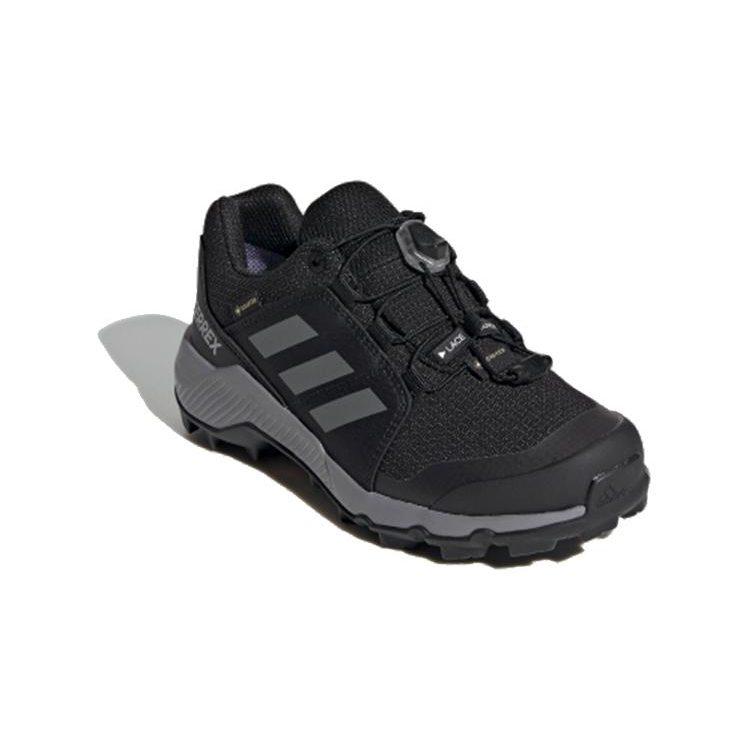 adidas Terrex Gt Нескользящие кроссовки средней высоты для детей Черно-серые Детские FU7268