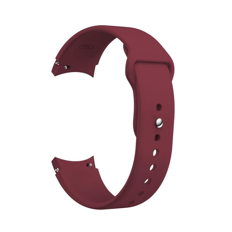 Силиконовый ремешок для Samsung Galaxy Watch4 40&44мм/Watch4 Classic 42&46мм с обратной застежкой