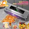 FKJ-5300 Машина для вакуумной упаковки продуктов питания Мокрая Сухая С УФ Кухонное хранение Запайщик Встроенный резак Машина для вакуумной упаковки продуктов