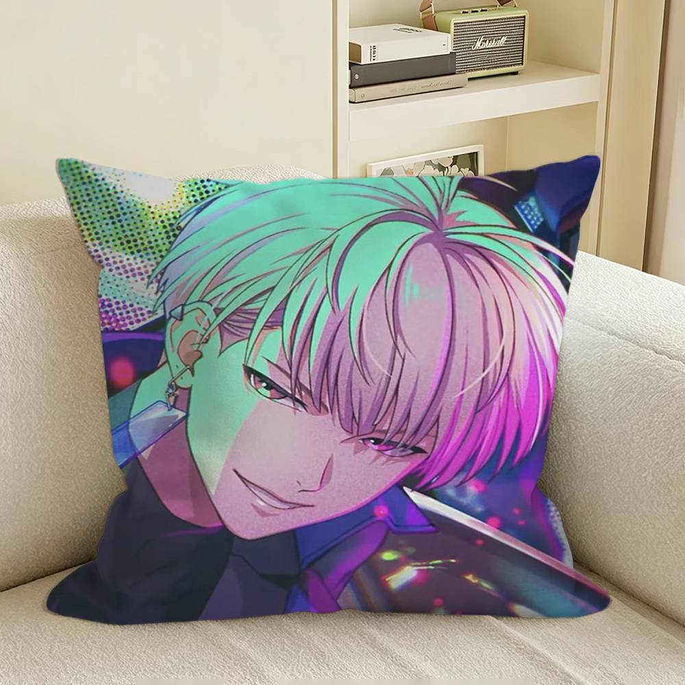 Cozmez BAE Kanata From Paradox live Square Sofa Pillow Cover Solid Color Living Room Home Decor Cushion Case