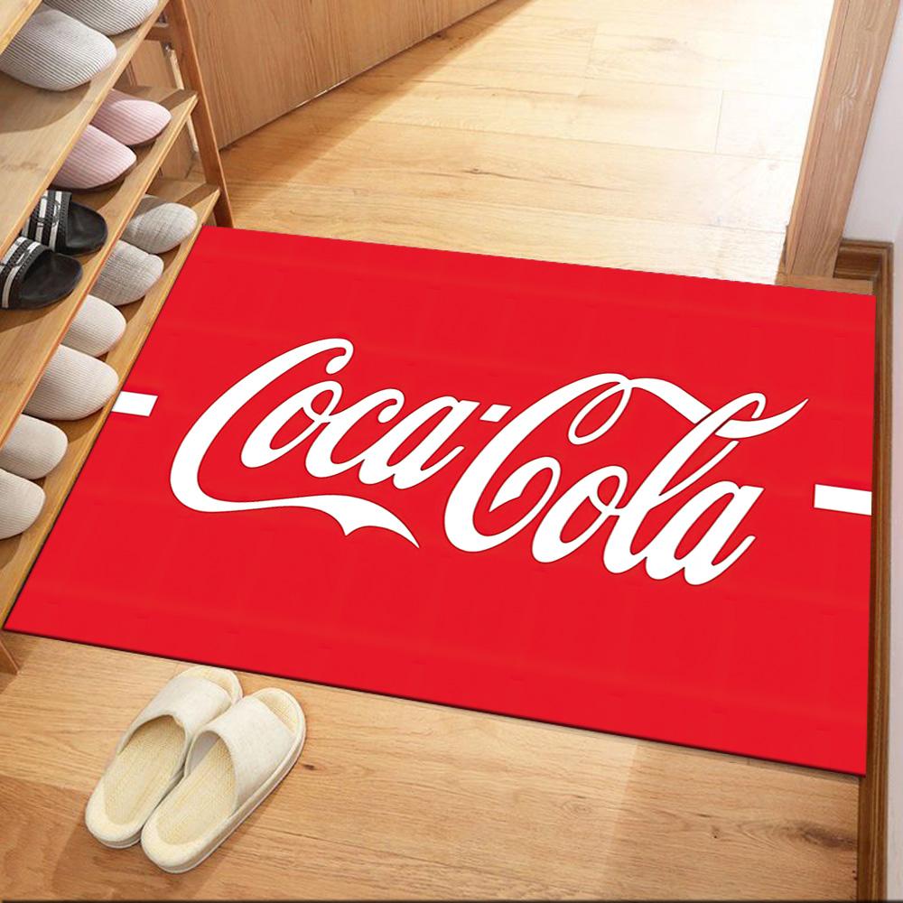 Квадратные коврики Coca-cola Classic с крышками — отличный выбор для гостиных, спален, домашнего декора и в качестве подарков.