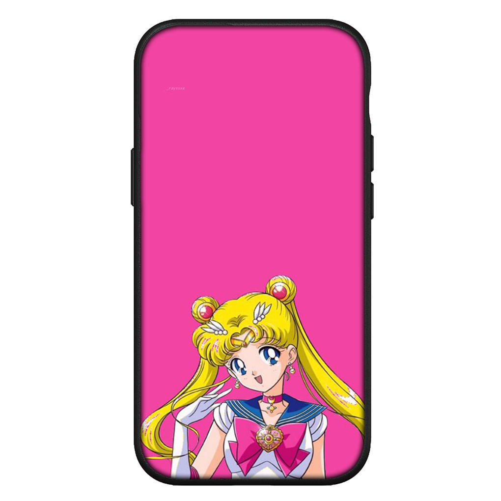 Чехол для iPhone 16 15 Xiaomi Redmi Note 14 13 12 11 Pro Max X 8 9 16e Samsung Galaxy S25 S24 S23 Moto G85 OPPO Huawei Sailor Cartoon Moon Phone Case
